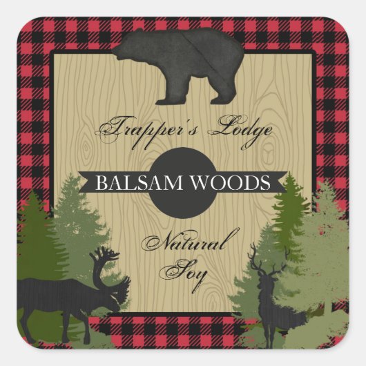 カスタムラベルSuzanne スクエアシール (正面)