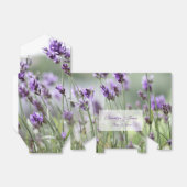 カスタムラベンダーボヘミアン結婚式の引き出物ボックス フェイバーボックス (折り畳みなし)