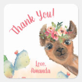 カスタムラマ スクエアシール (正面)