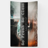 カスタムランドリー 横断幕 (縦)