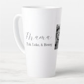 カスタムラージラテマグ カフェラテマグ (左アングル)