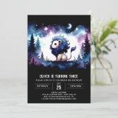 カスタムリオお洒落ン誕生日 招待状 (スタンド正面)