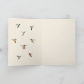 カスタムリタイアハミングバーズカード カード (内部)