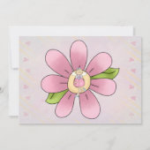 カスタムリトルエンジェルバースデーパーティーの招待 招待状 (裏面)