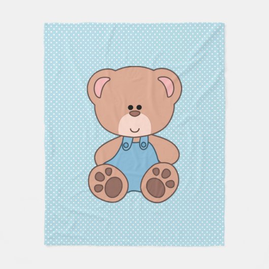 カスタムリトルボーイ フリースブランケット (正面)