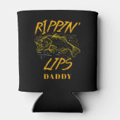 カスタムリプピンリップキャッチとリリース魚釣り 缶クーラー (裏面)