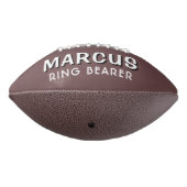 カスタムリングや輪ベアラ名結婚の日付適用領域 アメリカンフットボール (回転270)