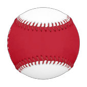 カスタムリングや輪ベアラ名結婚の日付適用領域 野球ボール (裏面)