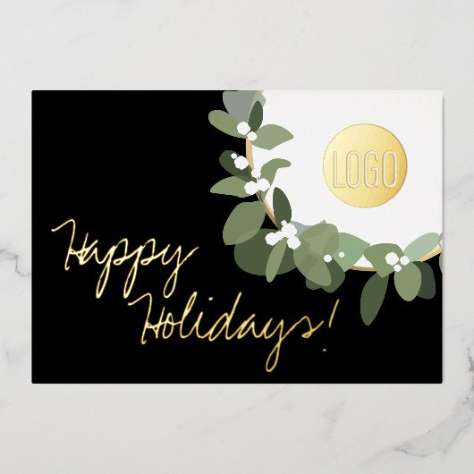 カスタムリース会社ロモダンゴ実在ゴールドフォイル 箔シーズンカード (正面)