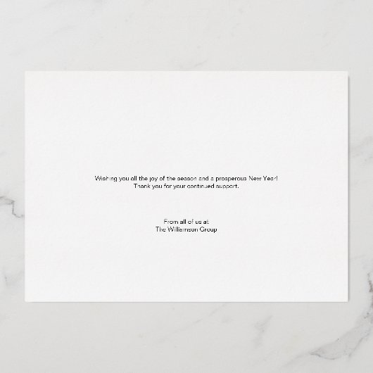 カスタムリース会社ロモダンゴ実在ゴールドフォイル 箔シーズンカード (裏面)