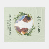 カスタムリース フリースブランケット (正面(横))