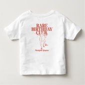 カスタムリープイヤーフロッグリーパーレア誕生日クラブ トドラーTシャツ (裏面)