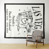 カスタムルクスラスベガスバチェロレッテバナー タペストリー (インサイチュ(横))