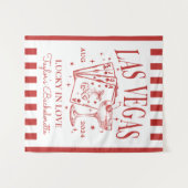 カスタムルクスラスベガスバチェロレッテバナー タペストリー (正面(横))