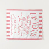 カスタムルクスラスベガスバチェロレッテバナー タペストリー (正面(横))