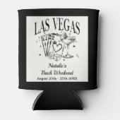 カスタムルクスラスベガスバチェロレッテ 缶クーラー (正面)