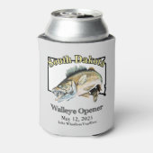 カスタムレイクアンドデイトサウスダコタワレイェオープナー 缶クーラー (缶裏面)