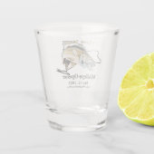 カスタムレイクアンドデイトニューヨークワレイェオープナー ショットグラス (裏面)