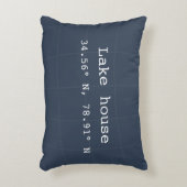 カスタムレイクハウスコーディネート装飾用クッション アクセントクッション (正面(垂直))