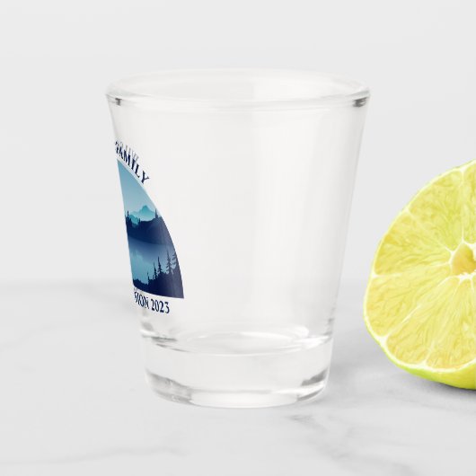カスタムレイクハウスファミリー懇親会サマーバケーション ショットグラス (右)