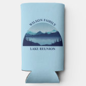 カスタムレイクハウスファミリー懇親会サマーバケーション スリム缶クーラー (裏面)