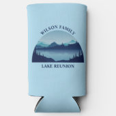 カスタムレイクハウスファミリー懇親会サマーバケーション スリム缶クーラー (正面)