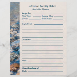 カスタムレイクハウスレシピページ