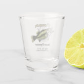 カスタムレイク/デイトウィスコンシンバスオープナー ショットグラス (裏面)