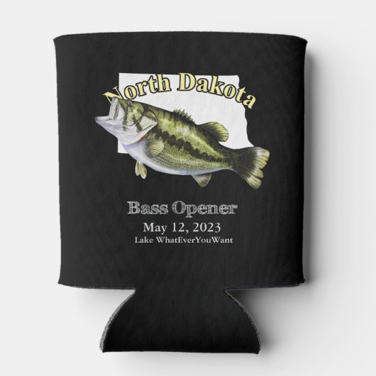 カスタムレイク/デイトノースダコタバスオープナーダーク 缶クーラー (裏面)