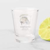 カスタムレイク&デイトノースダコタワレイェオープナー ショットグラス (裏面)