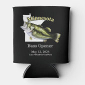 カスタムレイク/デイトミネソタバスオープナーダーク 缶クーラー (正面)