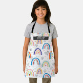 カスタムレインボーオールオーバープリントエプロン エプロン (インサイチュ)