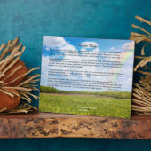 カスタムレインボーブリッジ写真プラーク雄犬 フォトプラーク (側面)