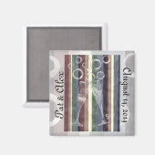 カスタムレインボー応援3周年記念 マグネット (正面/裏面)