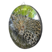 カスタムレオパードフォトダーツボード ダーツボード (正面右)