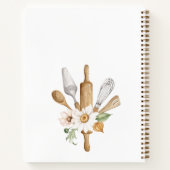 カスタムレシピテンプレートノート ノートブック (裏面)