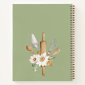 カスタムレシピテンプレートノート ノートブック (裏面)