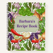 カスタムレシピブック ノートブック (正面)
