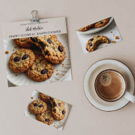 カスタムレシピベーキングカード