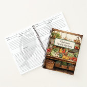 カスタムレシピ野菜農場新鮮 ノートブック (内部)