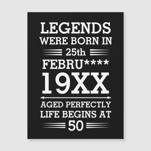 カスタムレジェン生まれトが日付月年の年齢にあった (正面)