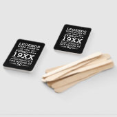 カスタムレジェン生まれトが日付月年の年齢にあった ハンドファン (組立なし)