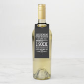 カスタムレジェン生まれトが日付月年の年齢にあった ボトルネックタグ (ボトル)