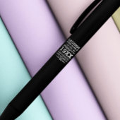 カスタムレジェン生まれトが日付月年の年齢にあった 黒ボールペン