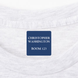 カスタムレジデンシャルホームブルーアイアンオンウェア ラベル