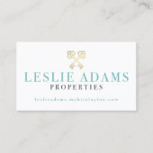 カスタムレスリー·アダムス用名刺 名刺 (正面)