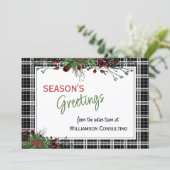 カスタムレッドベリーグリーンホリー植物株 シーズンカード (スタンド正面)