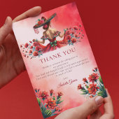 カスタムレッドメキシカンスタイルのキンセアニェラ 招待状