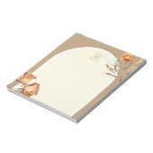 カスタムレトロアーチバラ事業 ノートパッド (回転)