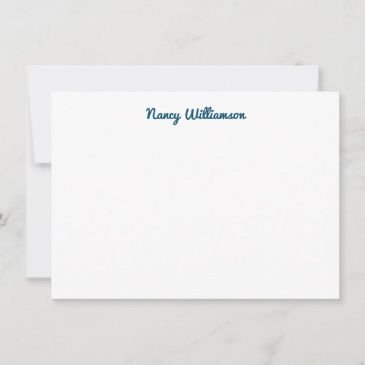 カスタムレトロカラフルキャンディパステルストライプズ ノートカード (正面)